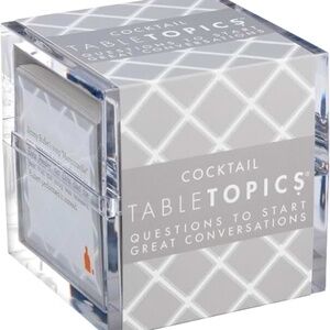 TableTopics Cocktail Question Card Game